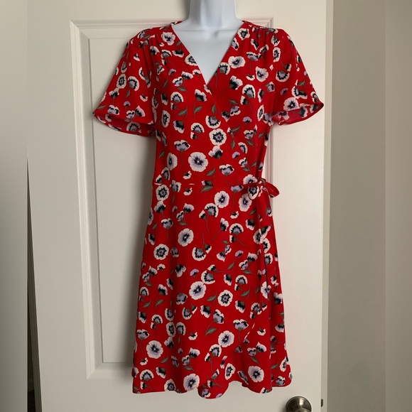 J. Crew Factory Dresses & Skirts - Jcrew Factory Women’s mini wrap dress. size 6